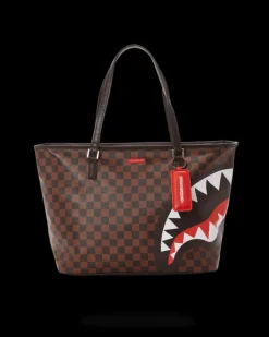 CHECKS IN CAMOFLAUGE TOTE