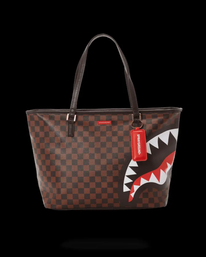 CHECKS IN CAMOFLAUGE TOTE