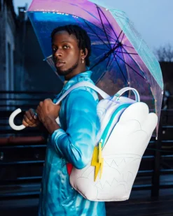 CLOUDY WITH A CHANCE OF SHARK BACKPACK (DLXV)