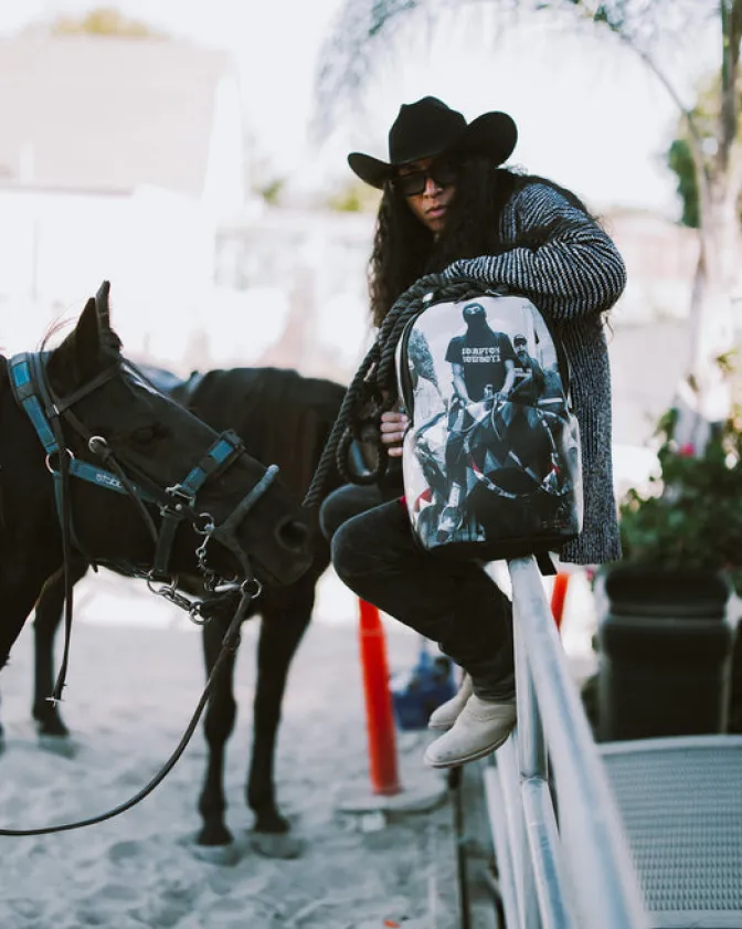 COMPTON COWBOYS RIDE ALONE BACKPACK