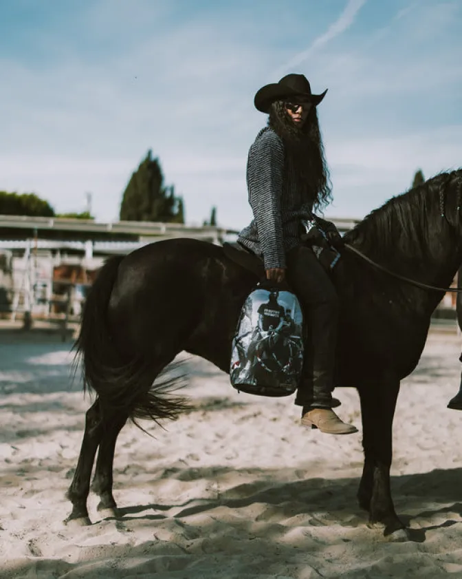 COMPTON COWBOYS RIDE ALONE BACKPACK