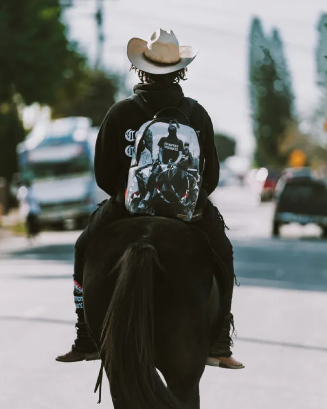 COMPTON COWBOYS RIDE ALONE BACKPACK