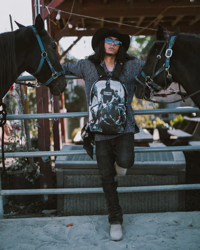 COMPTON COWBOYS RIDE ALONE BACKPACK