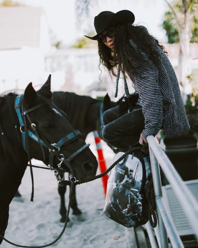 COMPTON COWBOYS RIDE ALONE BACKPACK