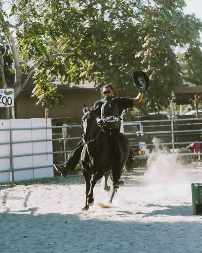 COMPTON COWBOYS WELCOME TO MY CITY BACKPACK