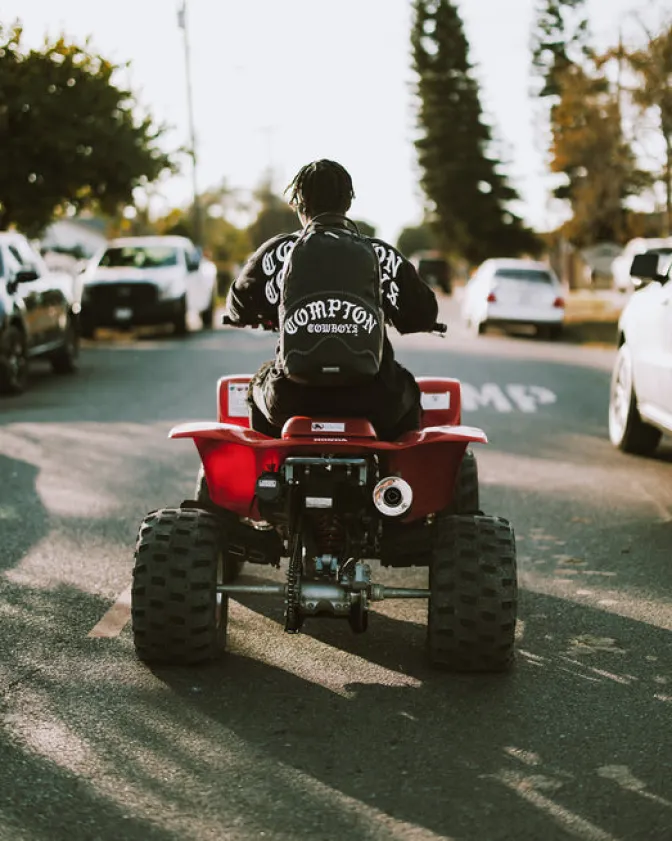 COMPTON COWBOYS WELCOME TO MY CITY BACKPACK