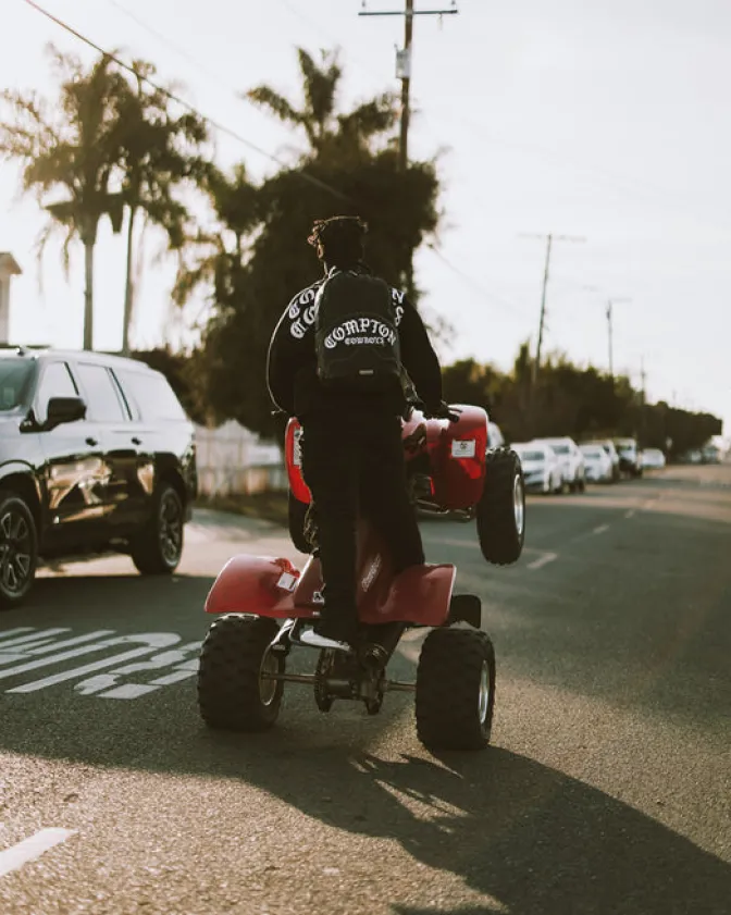 COMPTON COWBOYS WELCOME TO MY CITY BACKPACK