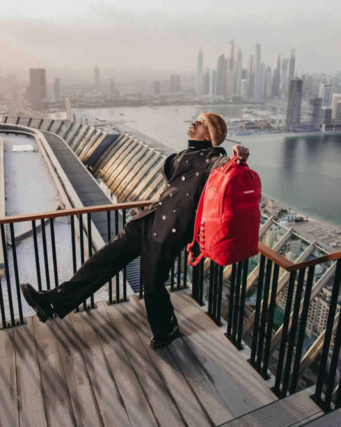 DENIRO CRIMSON BACKPACK (DLXV)