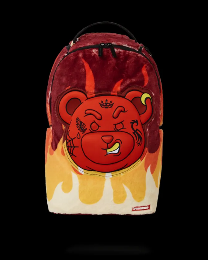 DIABLO COZY VELOUR FUR BACKPACK