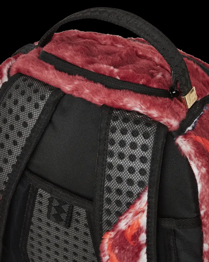 DIABLO COZY VELOUR FUR BACKPACK