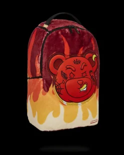 DIABLO COZY VELOUR FUR BACKPACK