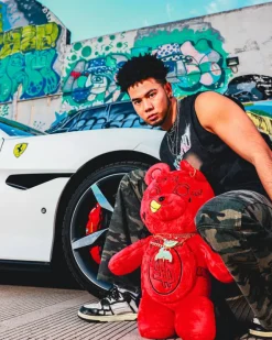 DIABLO PLUSH TEDDYBEAR BACKPACK