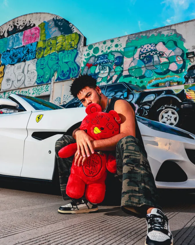 DIABLO PLUSH TEDDYBEAR BACKPACK