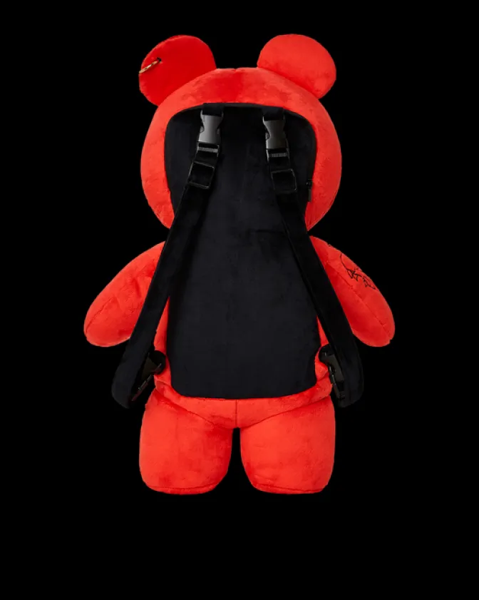 DIABLO PLUSH TEDDYBEAR BACKPACK