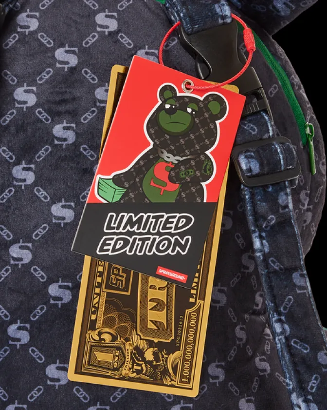 DINERO MONEYBEAR TEDDYBEAR BACKPACK
