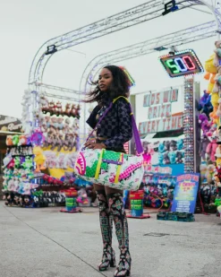 DREAMY TECHNICOLOR DUFFLE
