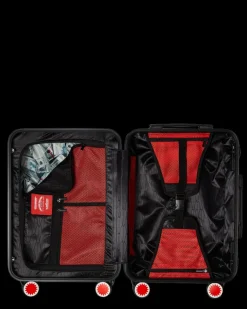 DREAMY TECHNICOLOR SHARKNAUTICS HARDSHELL CARRY-ON LUGGAGE