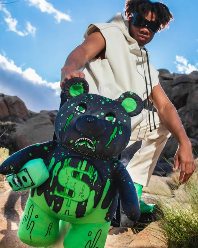 DRIP BEAR MONEYBEAR TEDDYBEAR BACKPACK
