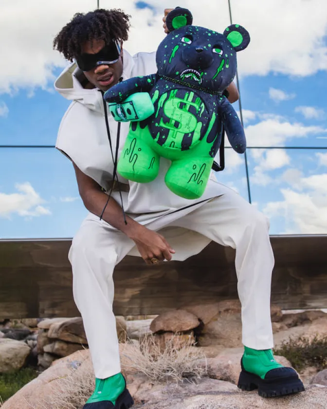DRIP BEAR MONEYBEAR TEDDYBEAR BACKPACK