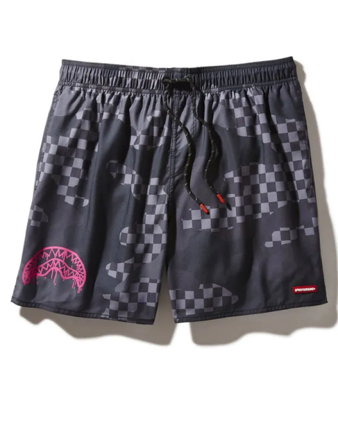 DRIP SHOTO SWIM TRUNKS