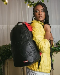 EMBOSSED SHARK TRAVELER BACKPACK (DLXV)