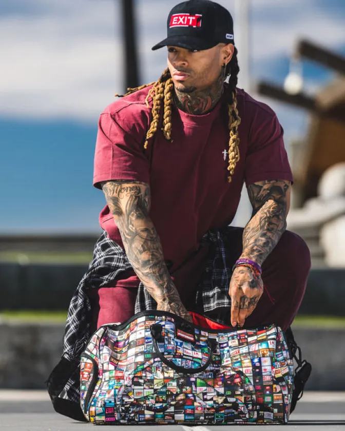 EXIT ART COLLAB DUFFLE