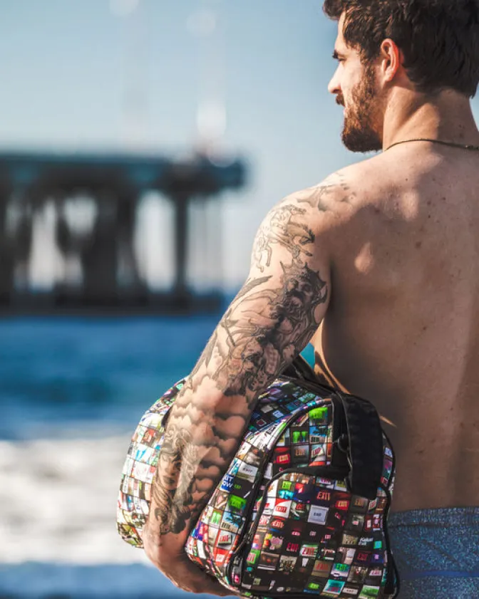 EXIT ART COLLAB DUFFLE