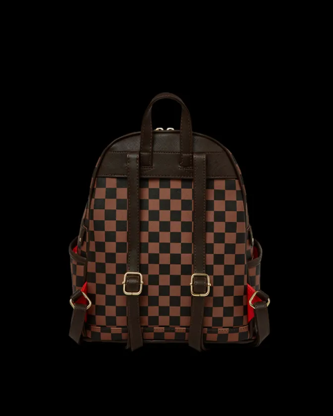 EXTERIOR GOLD ZIP POCKET SHARKS IN PARIS SAVAGE BACKPACK