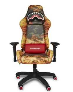 FIRE CAMO GAMING CHAIR - SUPER RARE