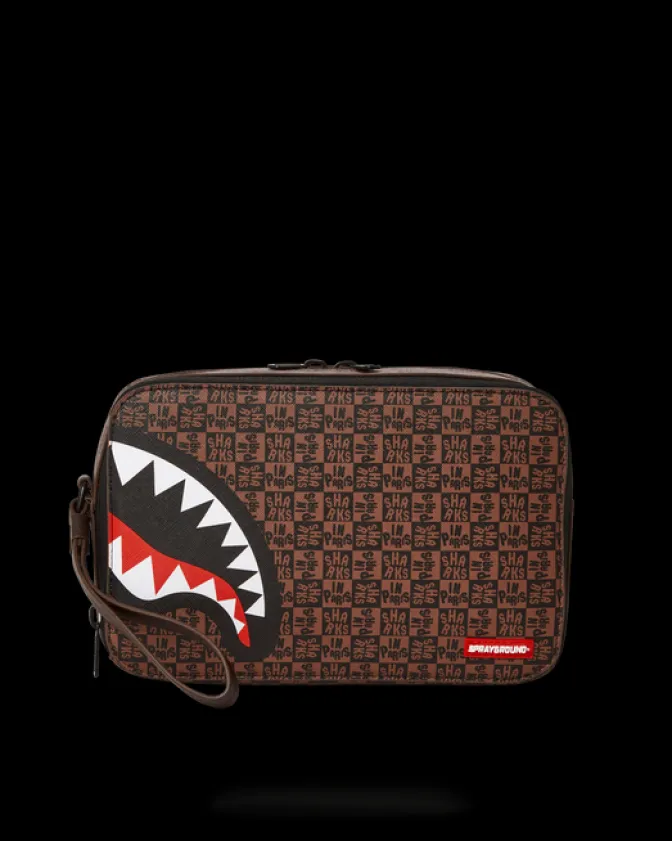 FRENZY SHARKS TOILETRY BAG