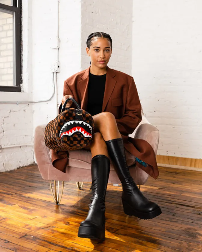 FURRR SHARKS IN PARIS MINI DUFFLE