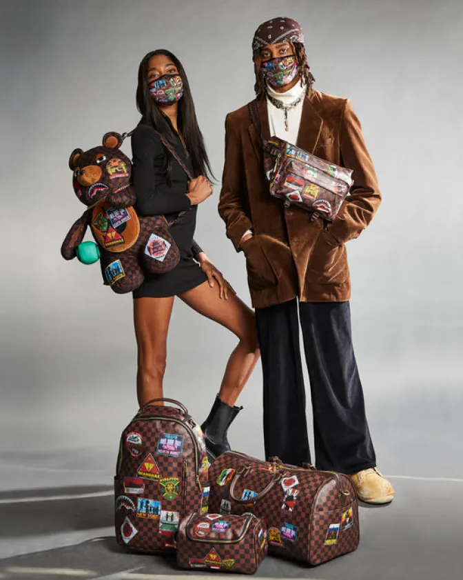GLOBAL MOGUL MONEYBEAR TEDDYBEAR BACKPACK