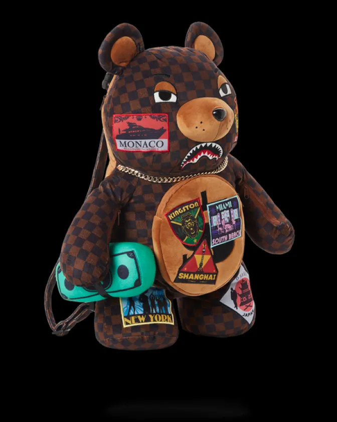 GLOBAL MOGUL MONEYBEAR TEDDYBEAR BACKPACK