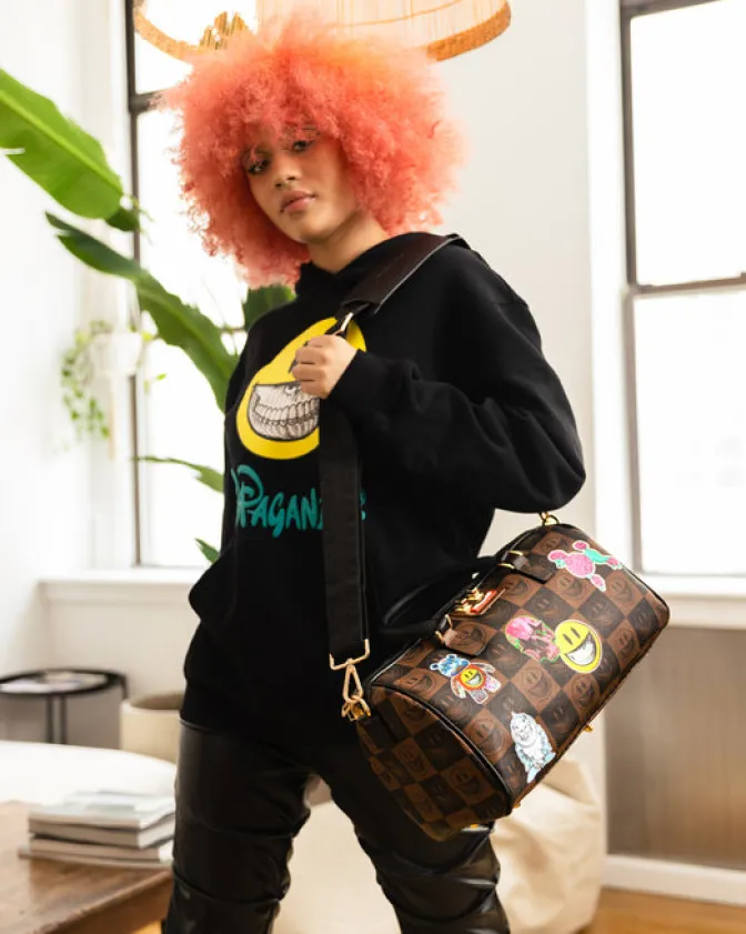 GLOBAL MOGUL POPAGANDA RON ENGLISH EDITION MINI DUFFLE