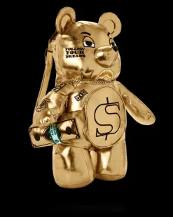 GOLD RUSH MONEYBEAR TEDDYBEAR BACKPACK
