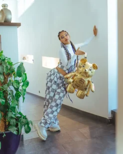 GOLD RUSH MONEYBEAR TEDDYBEAR BACKPACK