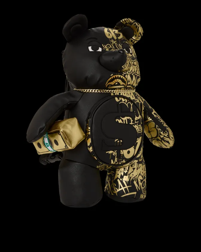 HALF GRAFF GLIDE MONEYBEAR TEDDYBEAR BACKPACK