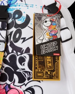 HALF GRAFF MONEYBEAR TEDDYBEAR BACKPACK