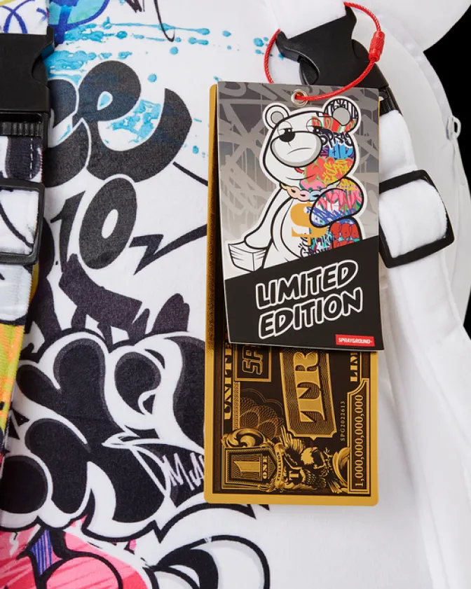 HALF GRAFF MONEYBEAR TEDDYBEAR BACKPACK