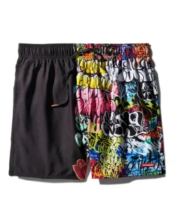 HALF GRAFF SHOTO SWIM TRUNKS