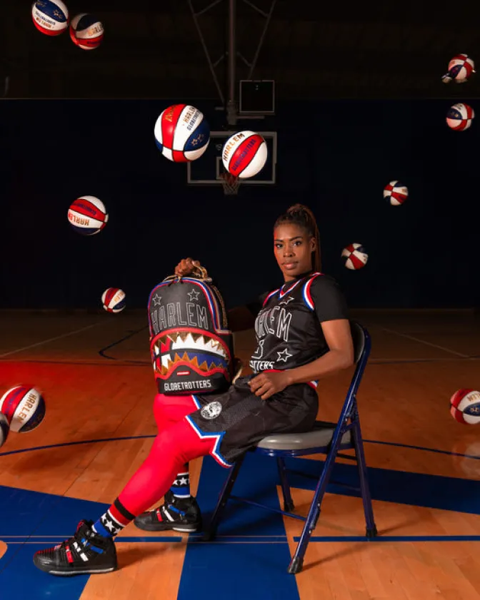 HARLEM GLOBETROTTERS CLASSIC BACKPACK (DLXV)