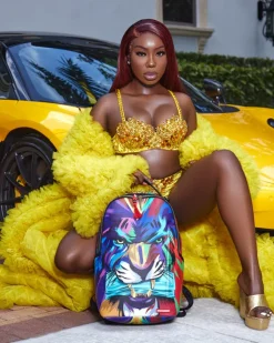 HEAR MY ROAR A.i.6 SANDFLOWER COLLAB BACKPACK (DLXV)