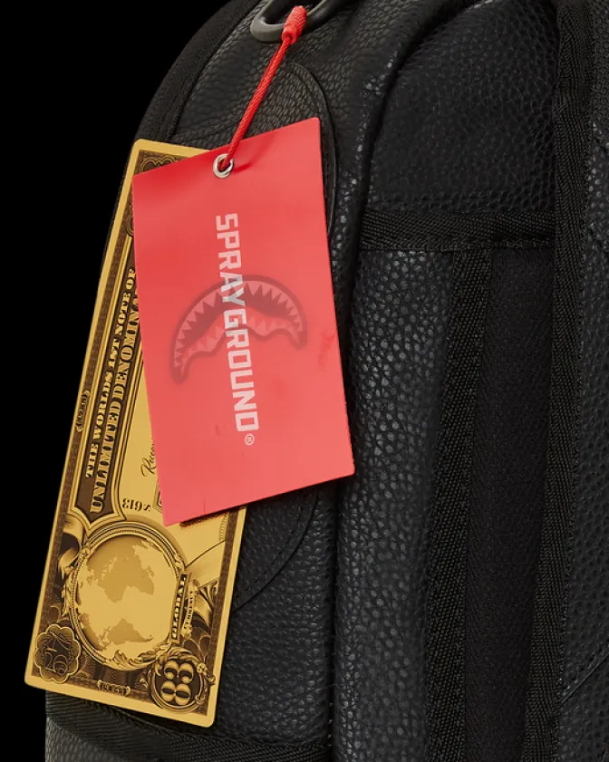 HEAVY METAL SHARK BLACK BACKPACK (DLXV)