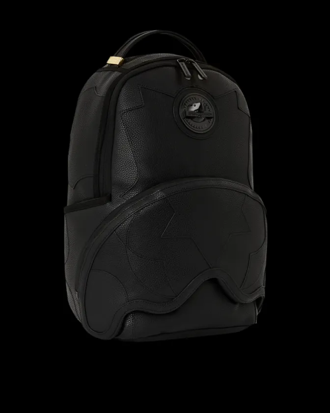 HEAVY METAL SHARK BLACK BACKPACK (DLXV)