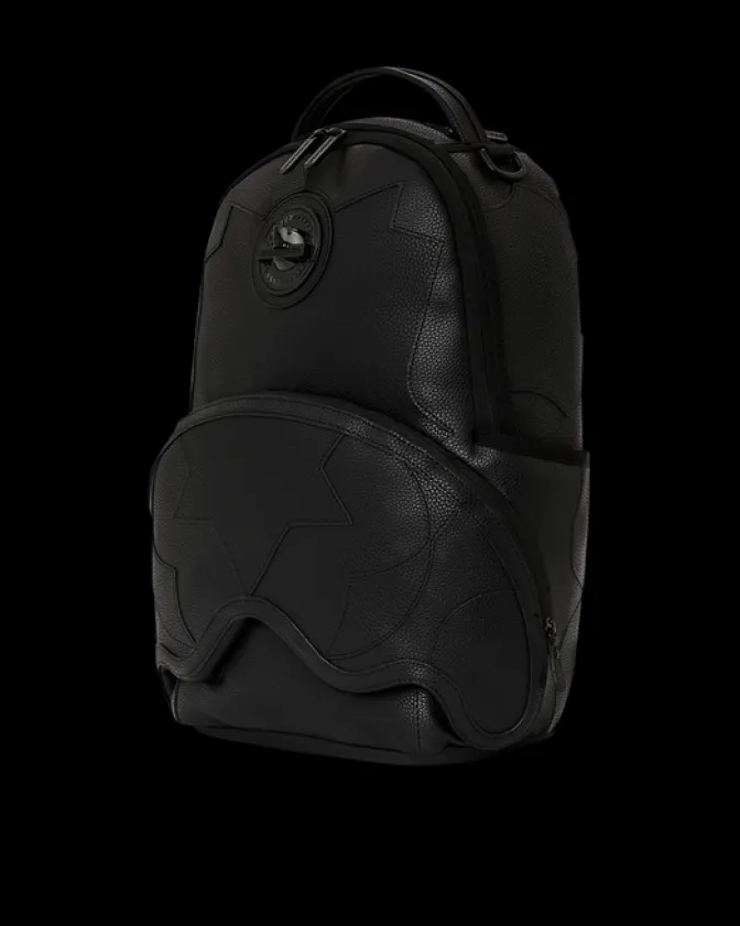 HEAVY METAL SHARK BLACK BACKPACK (DLXV)