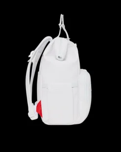 HEAVY METAL SHARK WHITE OUT BIZ TOP OPENER BACKPACK