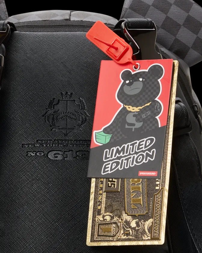 HENNY AIIR TO THE THRONE MONEYBEAR TEDDYBEAR BACKPACK
