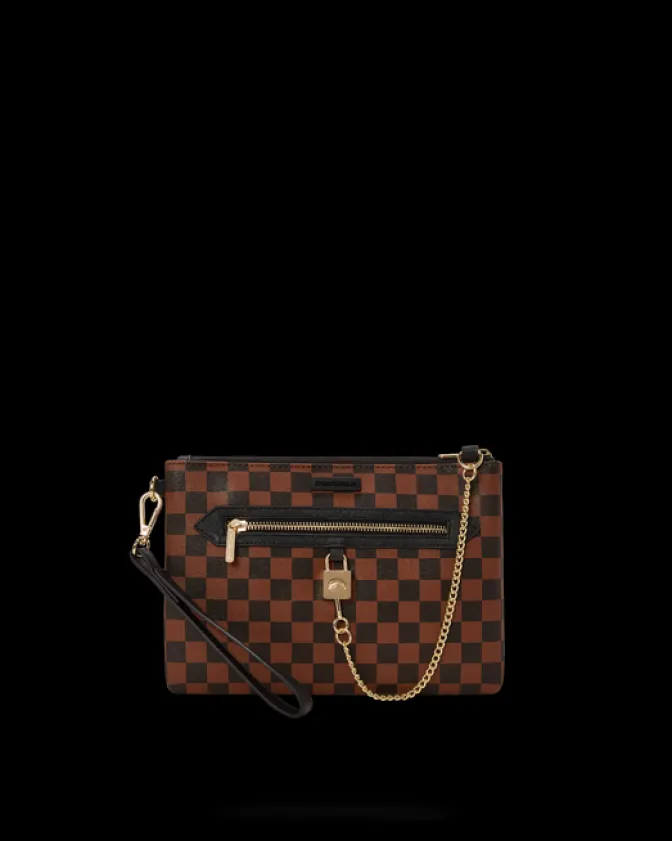 HENNY LOCK SHARKS IN PARIS CROSSOVER CLUTCH