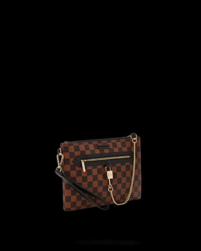 HENNY LOCK SHARKS IN PARIS CROSSOVER CLUTCH