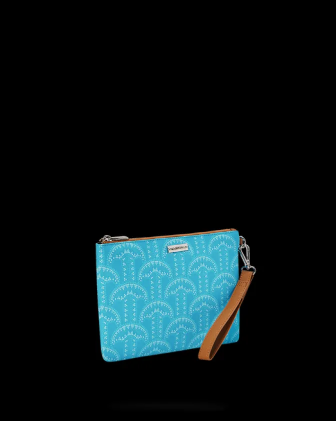 ILLUCHAINS TURQ CROSSOVER CLUTCH